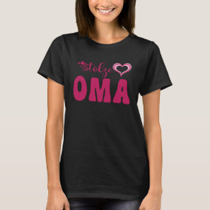 Mother s Day Love Heart Mum Women Stolze Oma T-Shirt