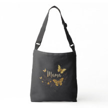 Mother’s Day Mum Gift T-Shirt Gold Butterfly Mama
