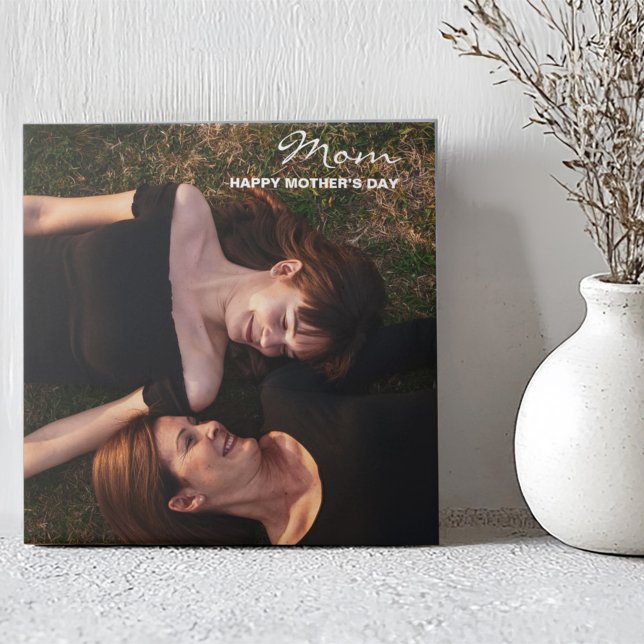 Mother’s Day My Best Friend Custom Photo Tile (Creator Uploaded)