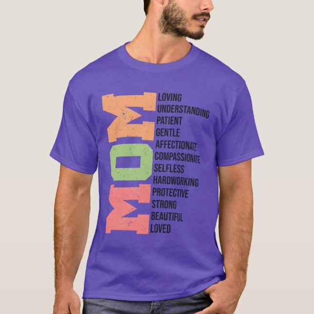 Mother s Day retro T-Shirt (Front)