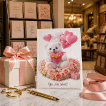 Mother’s Day Teddy Bear Card | “You Are Loved"