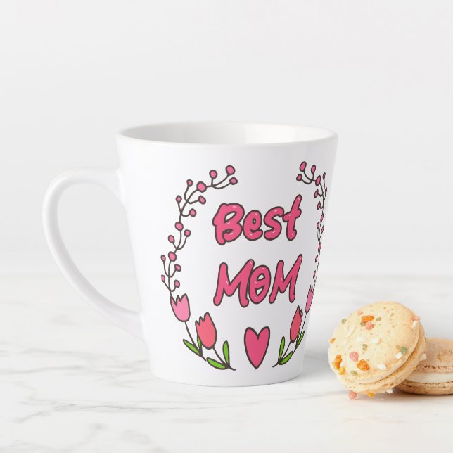 Mother’s Love Blossom - Best Mum Ever Latte Mug (In Situ)