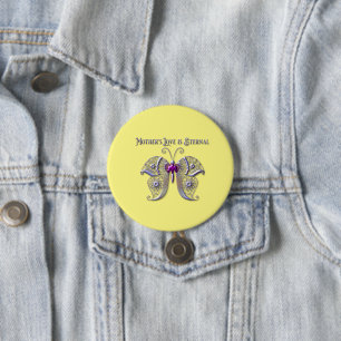 Mother’s Love Is Eternal 7.5 Cm Round Badge