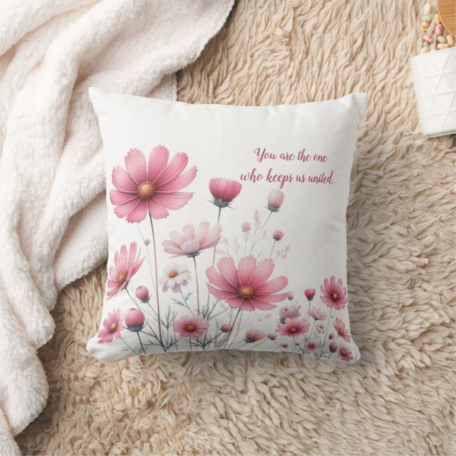 Mother’s Unity Blossom Mother's Day Cushion (Blanket)
