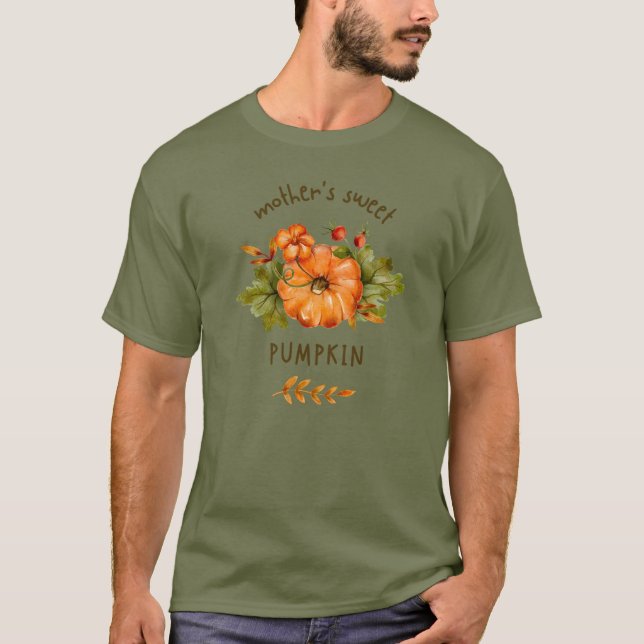 Mother sweet pumpkin T-shirt  (Front)