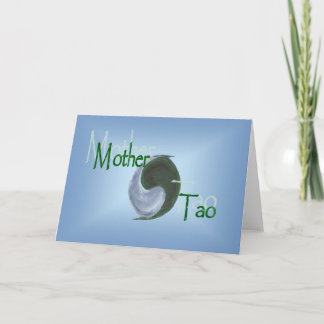 Mother Tao Yin Yang Greeting Card