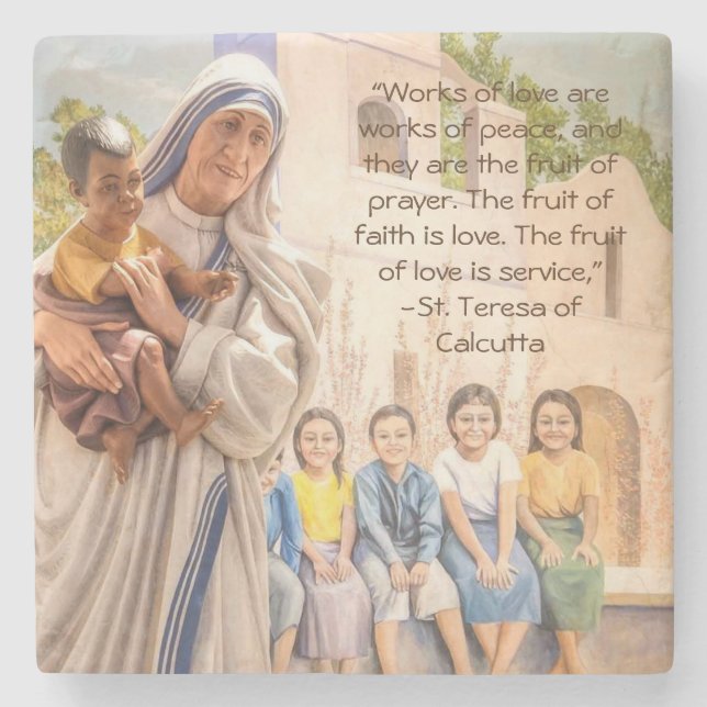 Mother Teresa Coaster (Front)