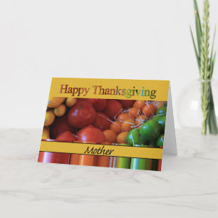 Mother Thanksgiving Card