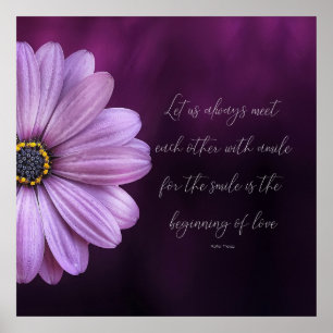 Mother Theresa quote 24" x 24", Poster Paper