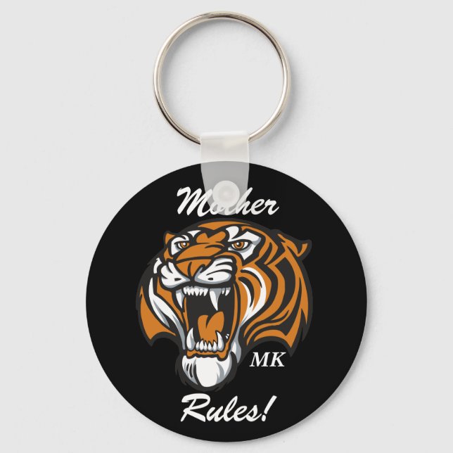 Mother Tiger Keychain - SRF (Front)