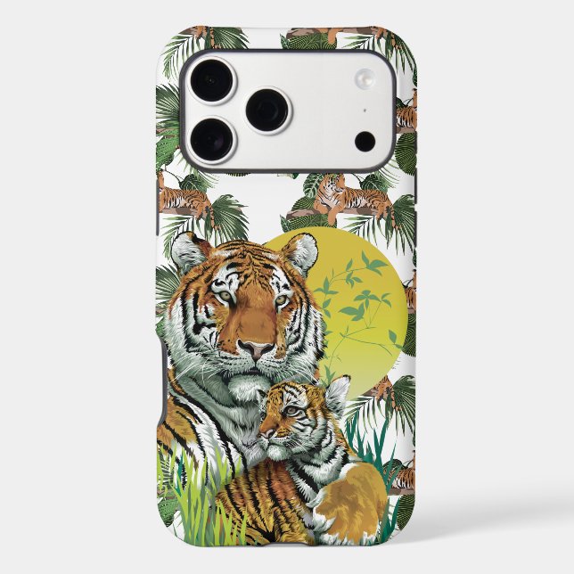 Mother Tiger With Cub (Back)
