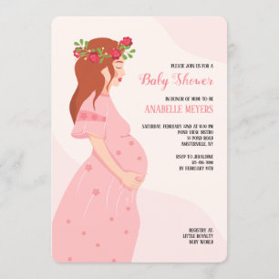 Mother to be Baby Shower Invitations