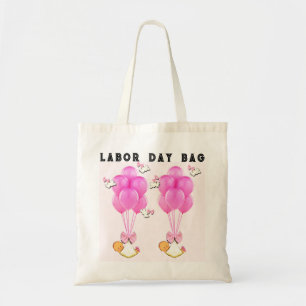 Mother-to-be Girl Twins Gift Tote Bag