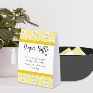 Mother-to-Bee Baby Shower Diaper Raffle