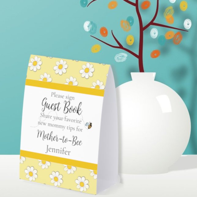 Mother-to-Bee Baby Shower Guest Book Sign (Creator Uploaded)