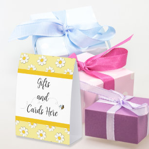 Mother-to-Bee Gifts and Cards Table Tent Sign