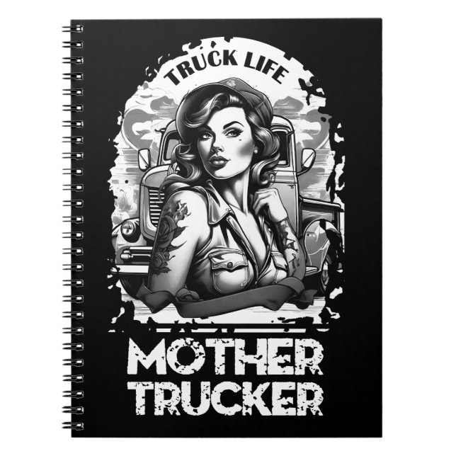 Mother Trucker Notebook (Front)