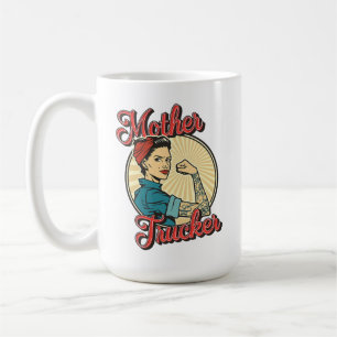 Mother Trucker Rosie-Inspired Power & Pride Coffee Mug