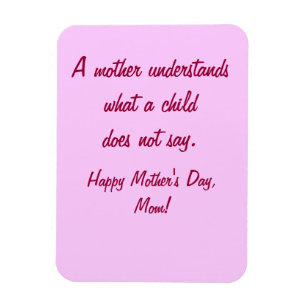 Mother Understands Magnet