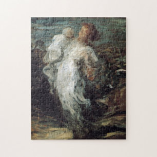 “Mother with Child” art puzzle