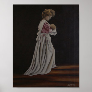 Mother with Child Poster