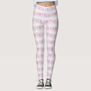 Mother WordArt Leggings
