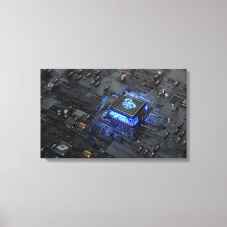 Motherboard Canvas Print