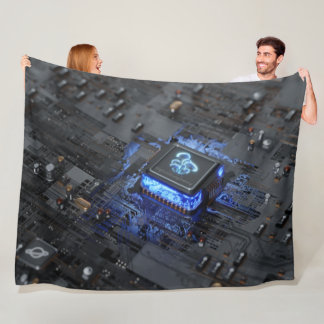 Motherboard Fleece Blanket