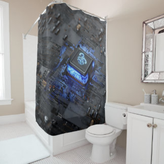 Motherboard Shower Curtain
