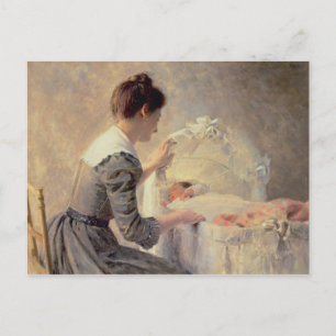 Motherhood, 1898 postcard