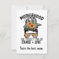 Motherhood Chaos and Love