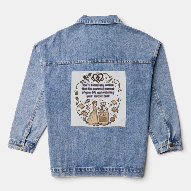 motherhood denim jacket (Back)