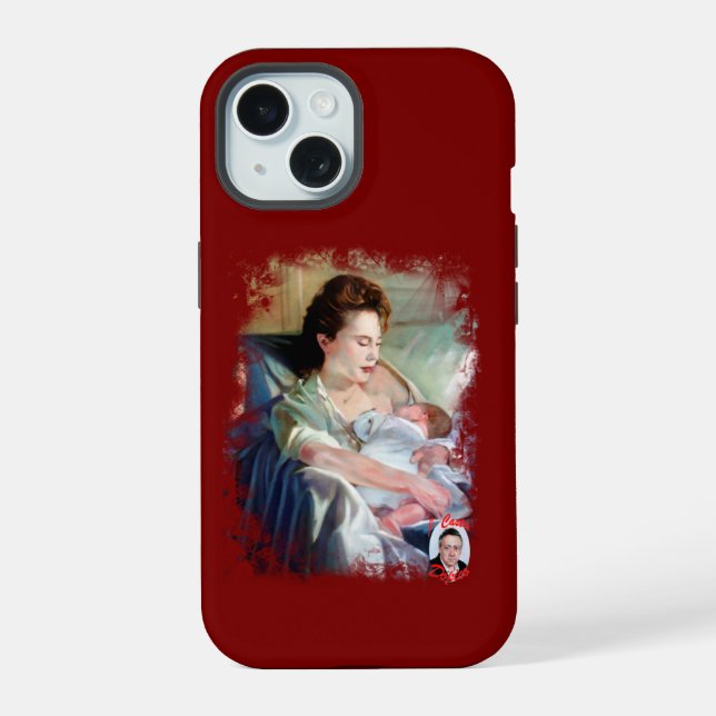 Motherhood iPhone 15 Case (Back)