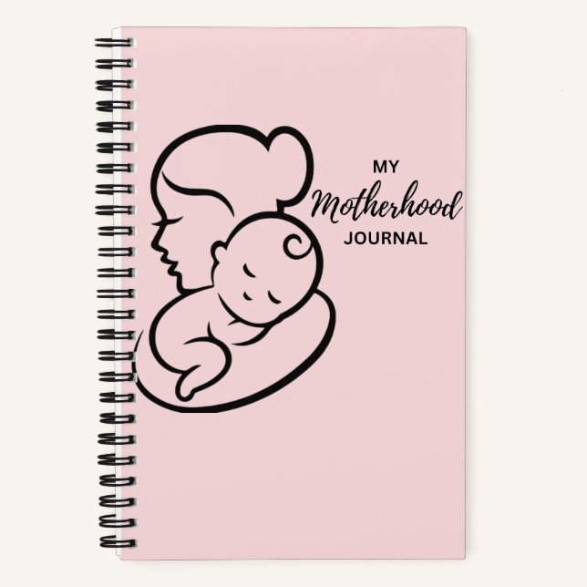 Motherhood journal Notebook (Front)