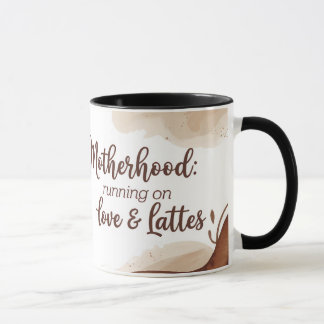 Motherhood Love & Lattes Coffee Mug