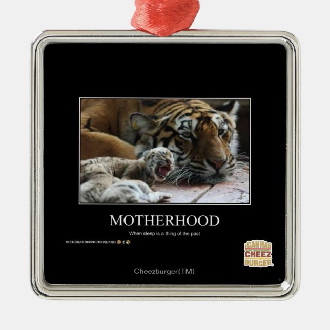 Motherhood Metal Tree Decoration (Front)