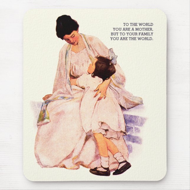Motherhood. Mother's Day Gift  Mouse Mat (Front)