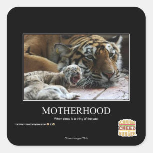 Motherhood Square Sticker