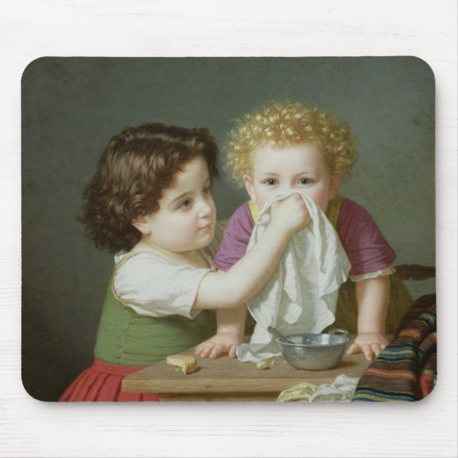Motherly Instinct, 1872 Mouse Mat (Front)