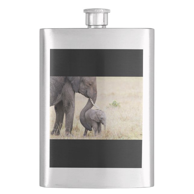 Motherly love hip flask (Front)