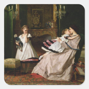 Motherly Love Square Sticker