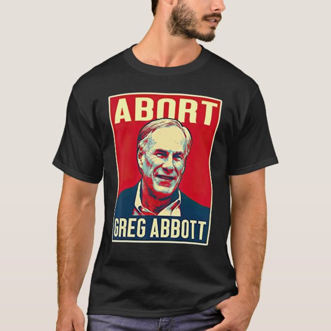 Mothers Against Greg Abbott Texas Anti Abbott Suck T-Shirt (Front)