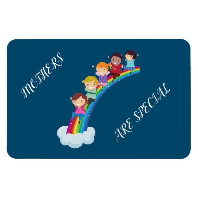 "Mothers are special" magnet! Magnet (Horizontal)