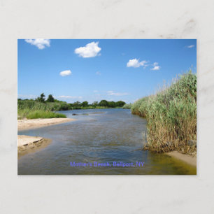 Mother's Beach, Bellport NY Postcard