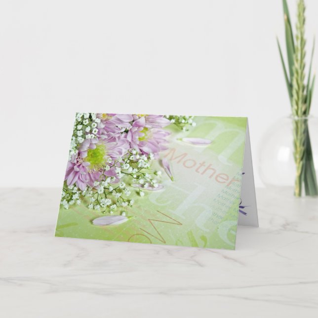 Mother's Birthday or Mother'd Day Card (Front)