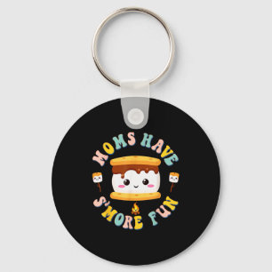 Mothers Camng Kawaii Smores Moms Have S'more Fun C Key Ring