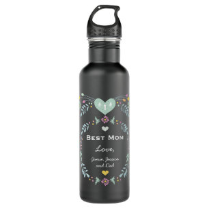Mother's Day # 1 Best Mother Personalised Keepsake 710 Ml Water Bottle