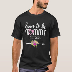 Mother's Day 2022 Soon To Be Mummy 2023 T-Shirt