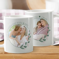 Mother's Day 2 Photo Pink Wildflower Picture Frame