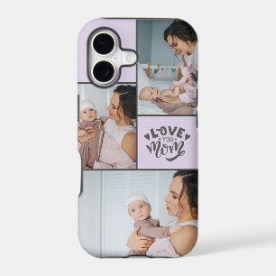 Mother's day 3 Photos college iPhone Case